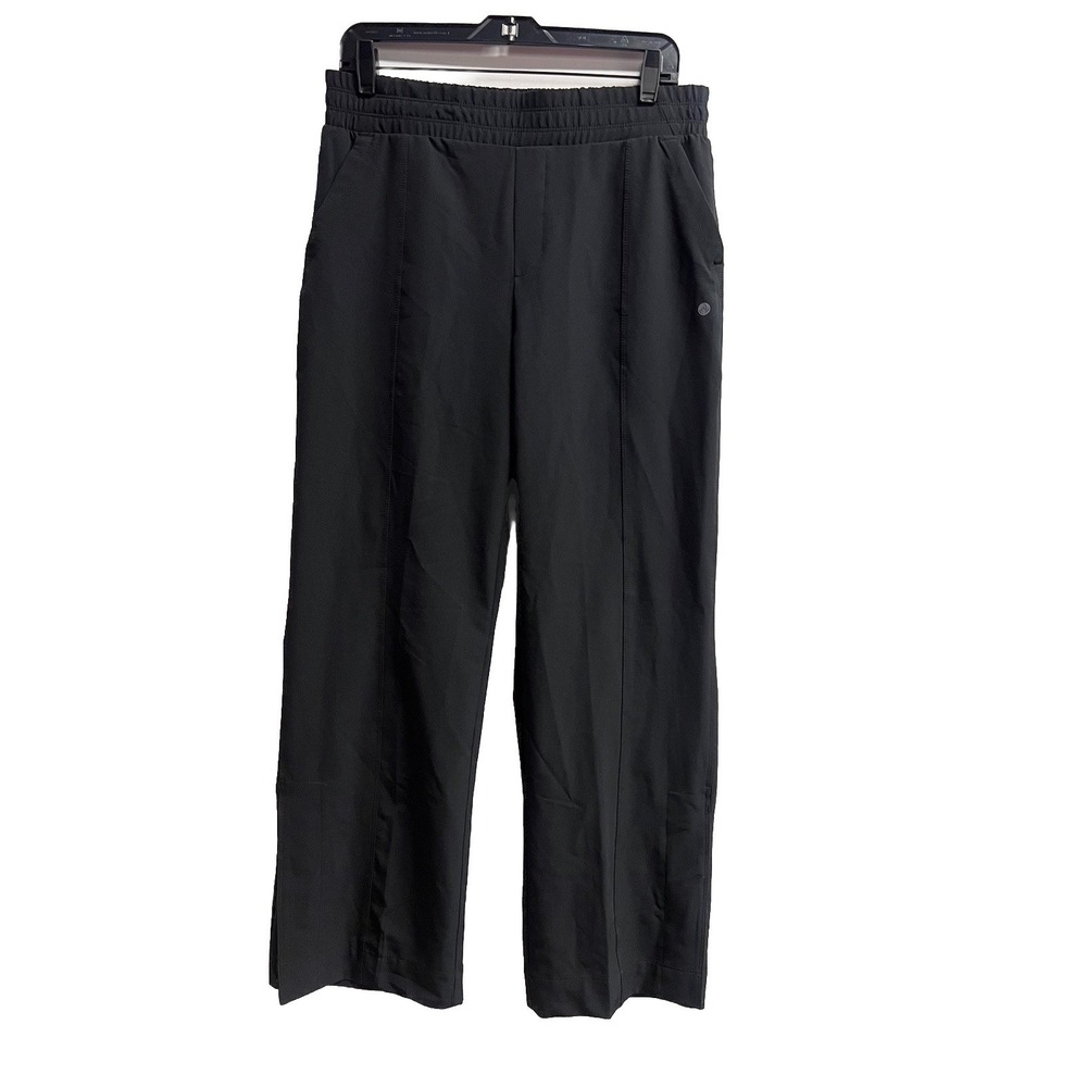 Apana Women's Cargo  Pants Size M black casual straight NWOT